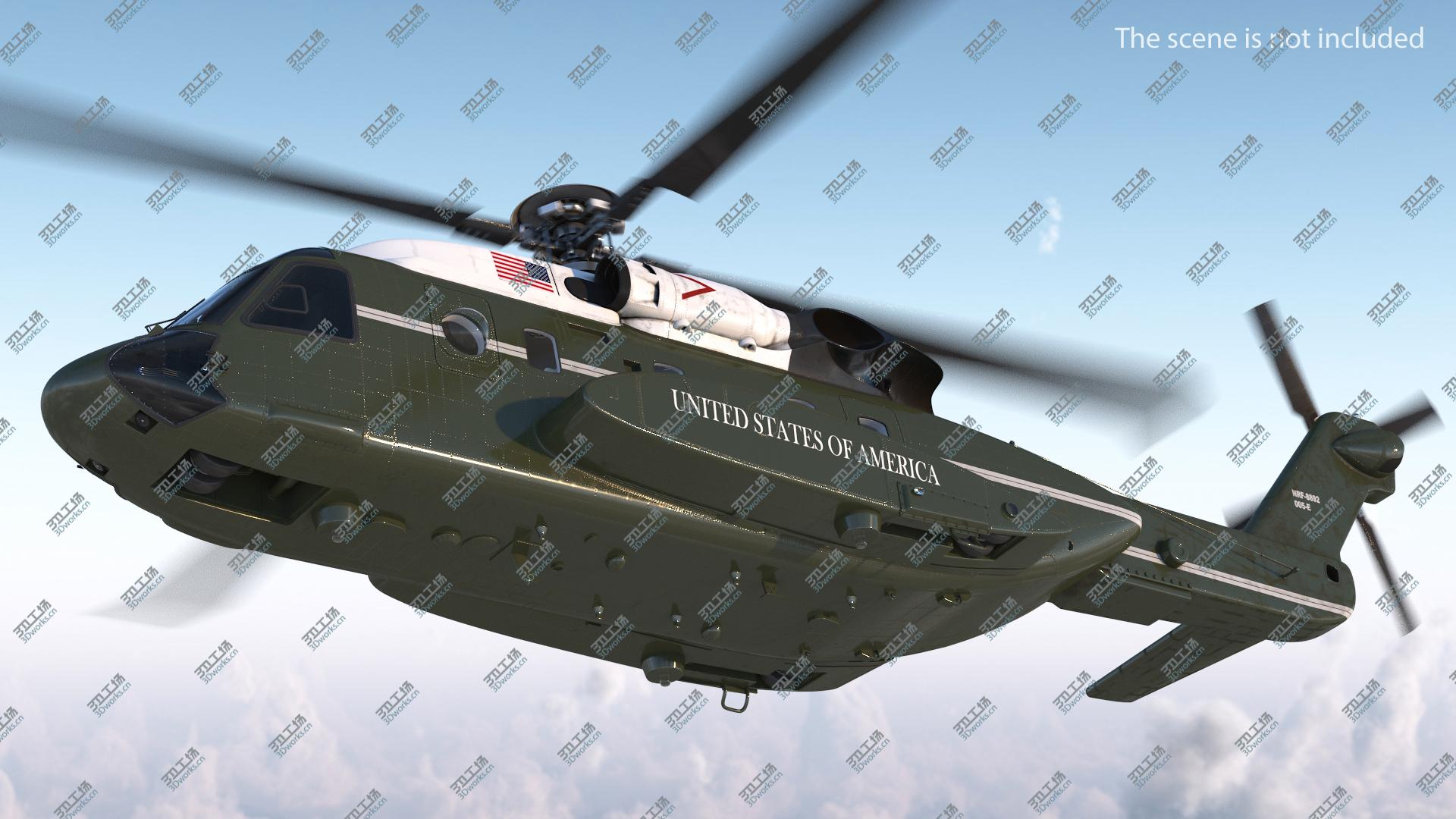 images/goods_img/20210313/3D Sikorsky VH-92 Marine One Rigged/2.jpg
